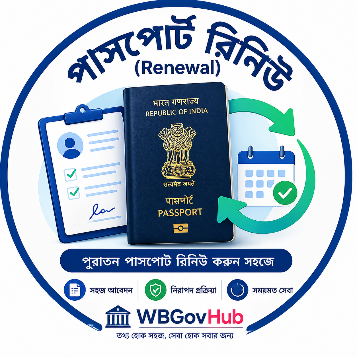 পাসপোর্ট রিনিউ (Renewal)